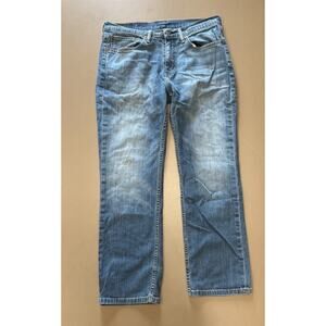 Levi’s Jeans 514 Straight Fit Jeans Mens 34 x 29 Blue Denim